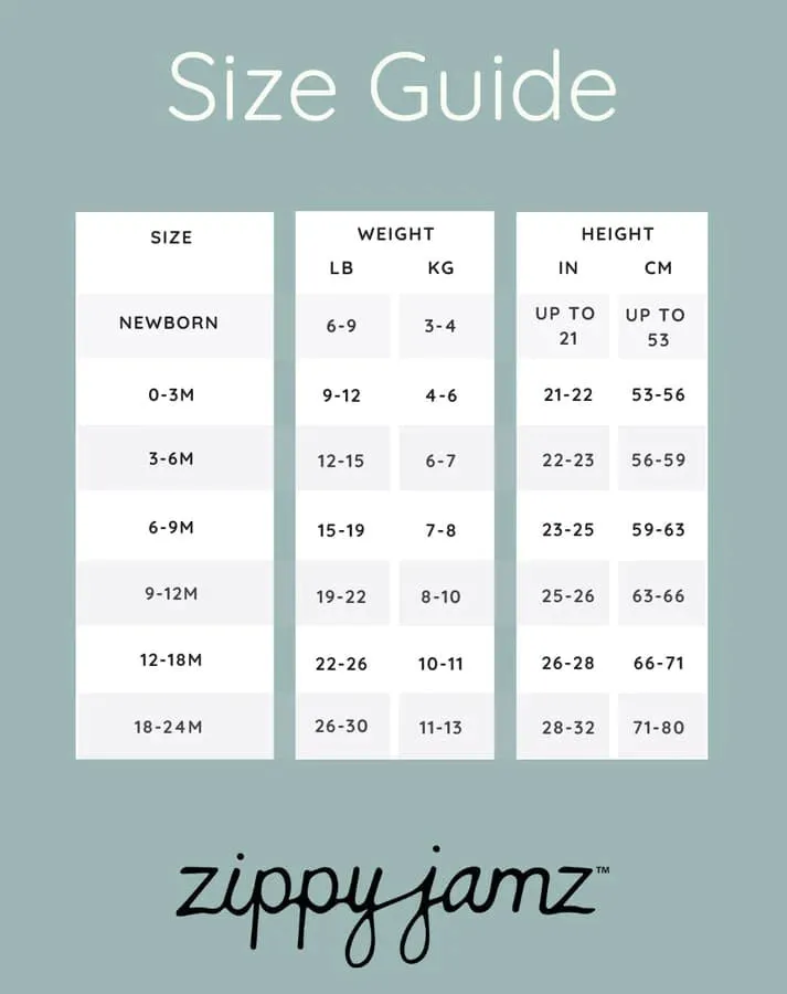 ZippyJamz Baby Boys Be My Squishy Sleeper - Teal
