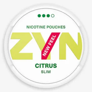 ZYN Citrus Slim Strong Nicotine Pouches (20pcs/Can)